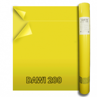 DAWI 200 150м2 однослойная пароизоляционная плёнка