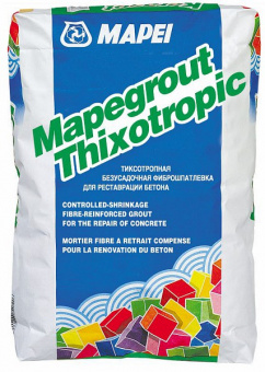 Mapegrout Thixotropic Безусадочная быстротвердеющая ремонтная смесь, 25 кг